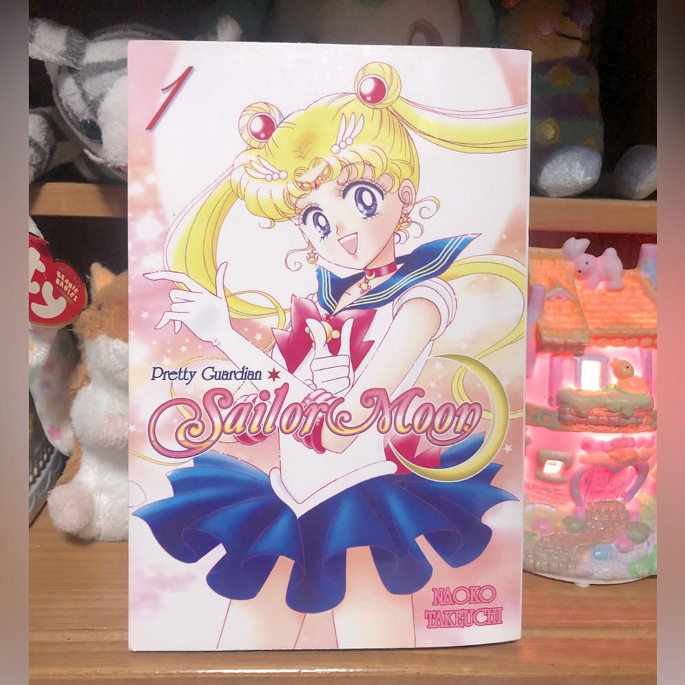 sailor moon manga volumes 1-3 english
